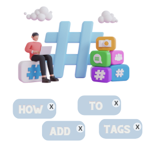 how to add tags